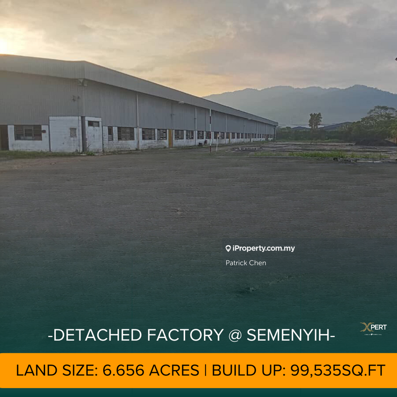 For Rent - Huge Detached Factory  with Overhead Cranes