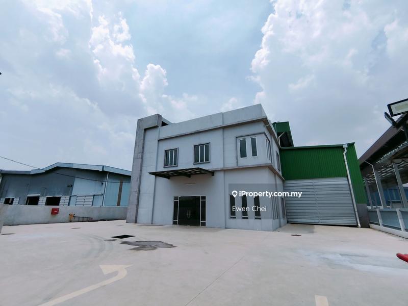 For Rent - (Corner Brand New) Kawasan Perindustrian Sungai Choh Detached Factory Rawang Serendah Bkt Beruntung