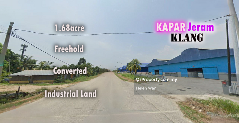 For Sale - Jeram Kapar 1.68acre Freehold Converted Industrial Land