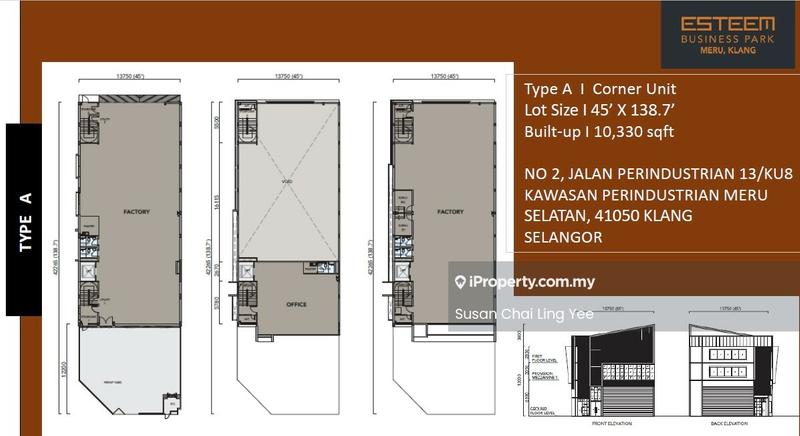 Terrace Factory for Sale in Taman Meru Selatan, Klang by Susan Yee - iProperty.com.my