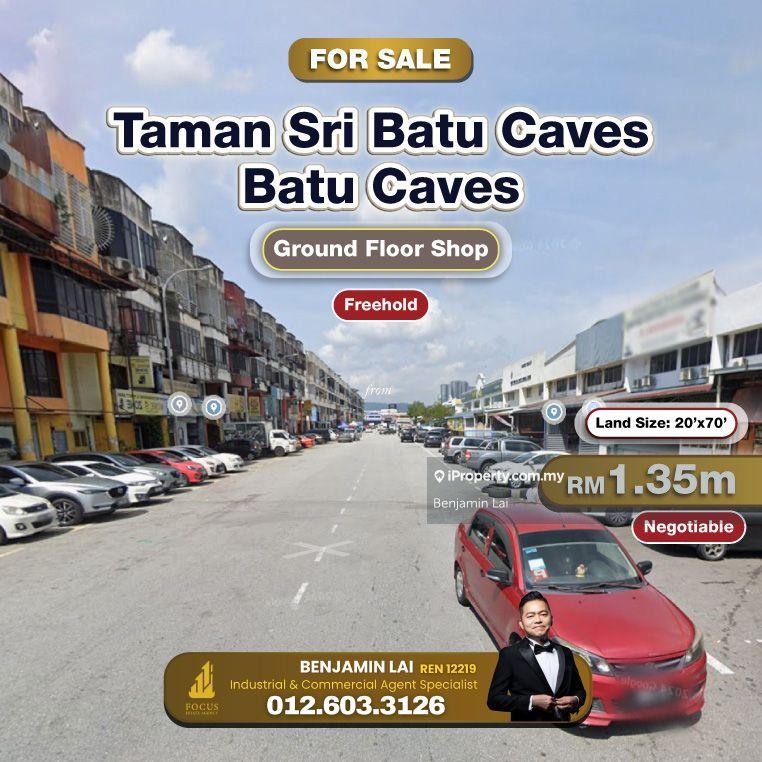 For Sale - Taman Sri Batu Caves, Batu Caves Ground Floor Shop For Sale