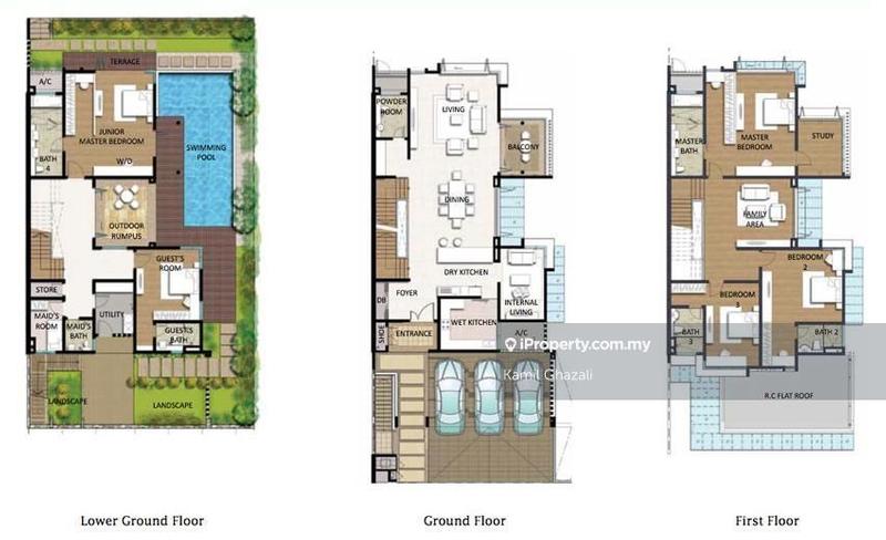 Semi-Detached House for Sale in FACING LAKE Fera Twinvilla, Presint 8, Putrajaya by Kamil Ghazali - iProperty.com.my