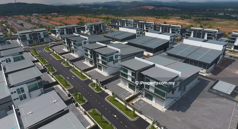 Semi-D Kilang untuk Dijual di Nouvelle Industrial Park Kota Puteri Ijok, Ijok oleh Foo - iProperty.com.my