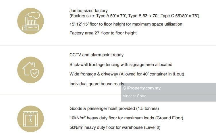 Semi-D Kilang untuk Dijual di MERANTI PERDANA, Puchong oleh Vincent Choo - iProperty.com.my