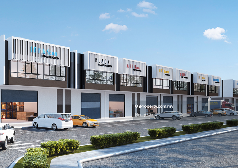 For Sale - NEW 2 STOREY LINK FACTORY WAREHOUSE BUKIT SERDANG, SERI KEMBANGAN