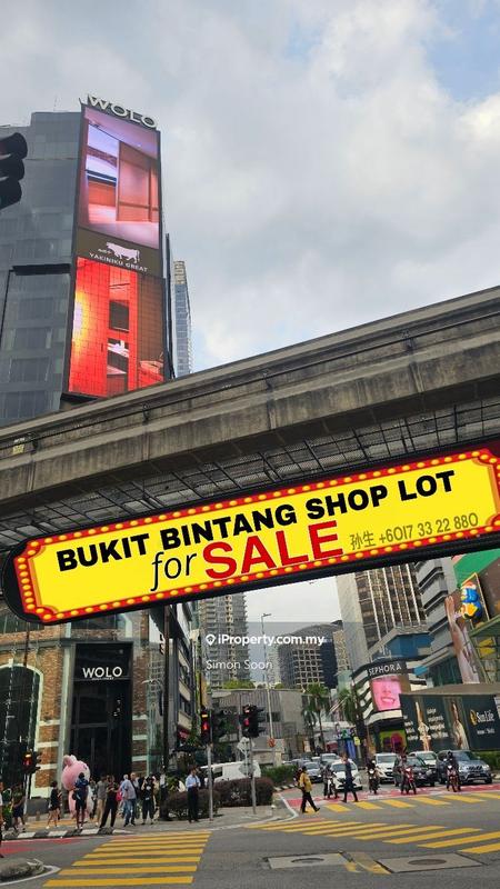 For Sale - 3 STOREY BUKIT BINTANG SHOP (GOOD ROI) STRATEGIC LOCATION, TENANTED