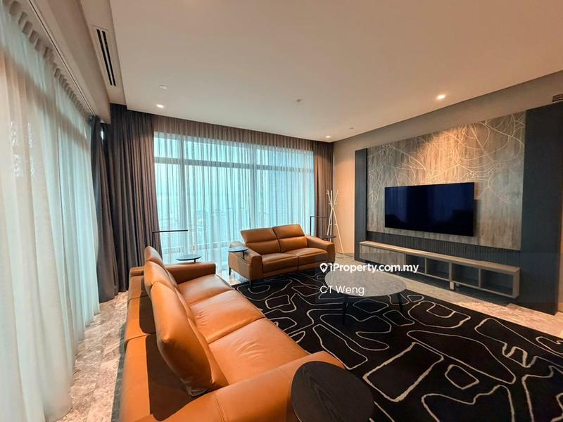 Service Residence for Rent in Four Seasons Place by CT Weng - Living Room - iProperty.com.my