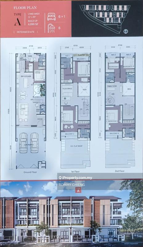Rumah Teres 3-Tingkat untuk Dijual di Happy Garden, Kuchai Lama oleh TOMMY CHIENG - iProperty.com.my