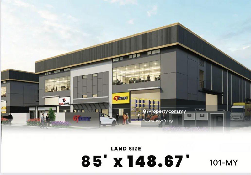 For Sale - 【BRAND NEW VP Q2 2025】ETP Jenjarom Semi D Cluster Medium Industry Factory [12,636sf/ 300Amp/ CF]