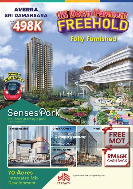 Service Residence for Sale in Damansara Livista by Franco Leong - iProperty.com.my