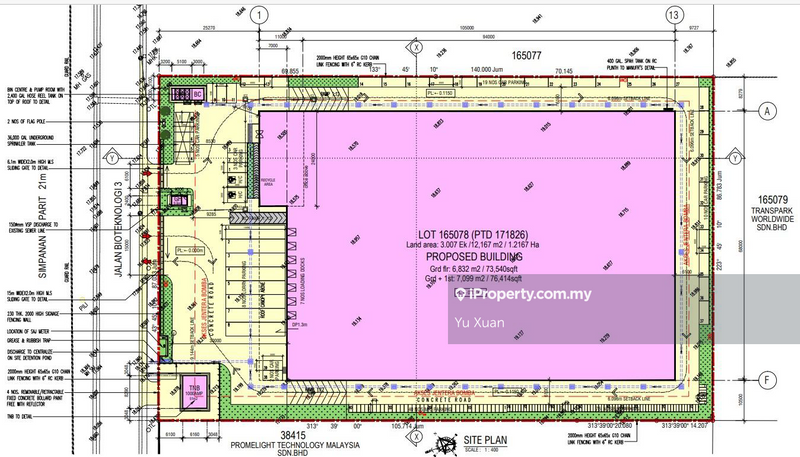 For Rent - Single Storey Warehouse with Mezzanine Office (Medium Industry) For Rent
