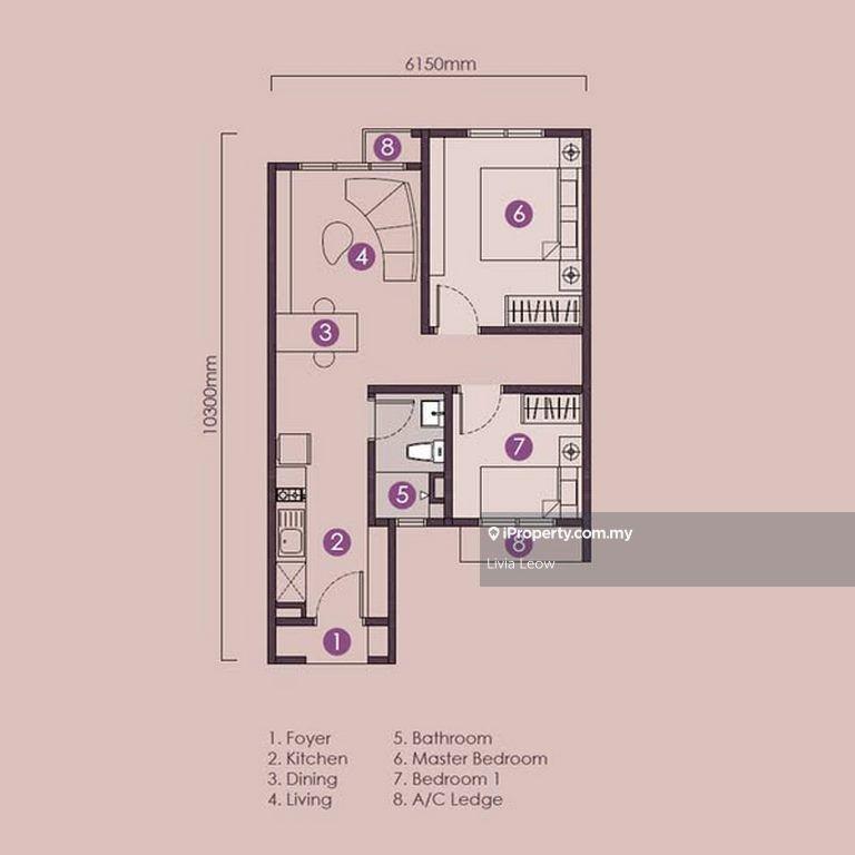 Service Residence for Sale in D'Vine by Livia Leow - iProperty.com.my