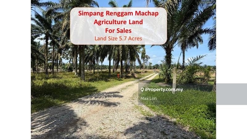 For Sale - Simpang Renggam Machap, Agriculture Land