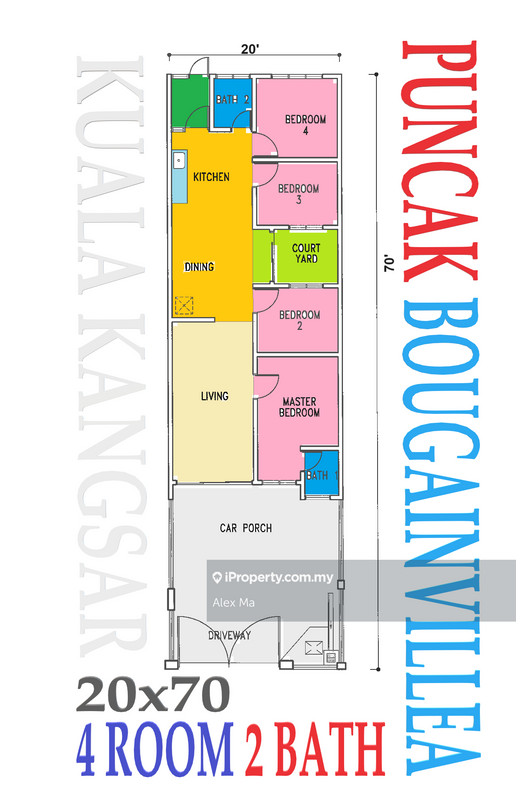1-storey Terraced House for Sale in Kuala Kangsar, Perak by Alex Ma - iProperty.com.my