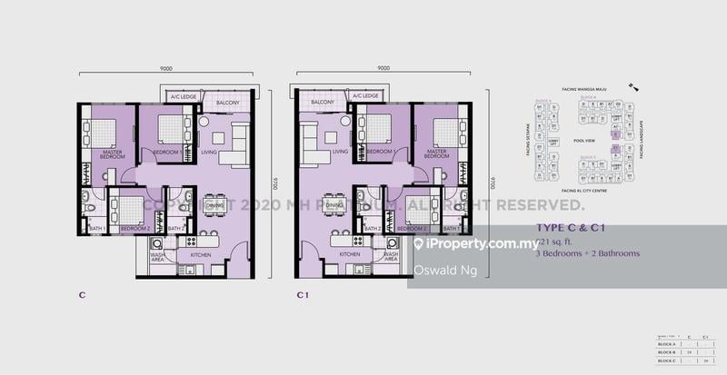 Service Residence for Sale in Residensi MH Platinum 2 by Oswald Ng - iProperty.com.my