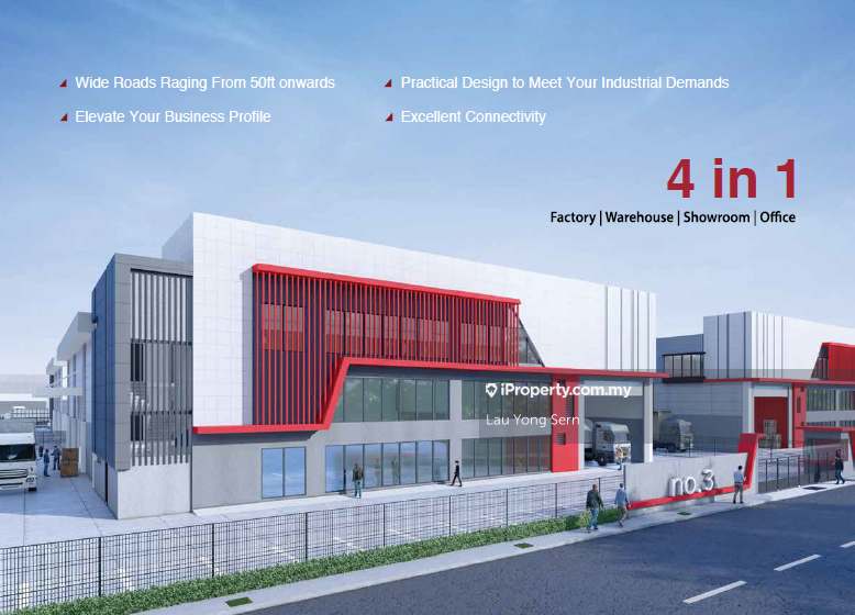 For Sale - Batu Kawan Double Storey Detached Factory, Valdor Double Storey Detached Factory Industrial Park