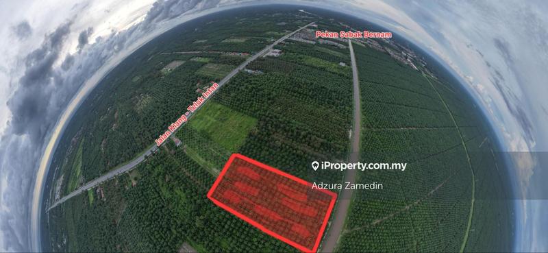 For Sale - Commercial Land Kampong Banjar, Sabak Bernam