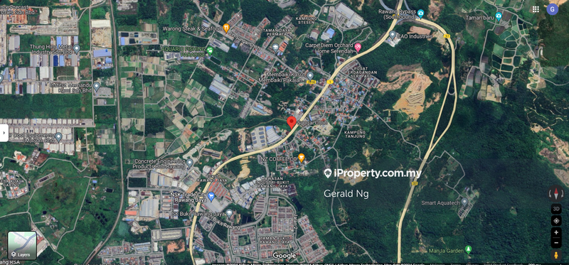 Industrial Land untuk Dijual di Taman Bukit Rawang Jaya, Rawang oleh Gerald Ng - iProperty.com.my