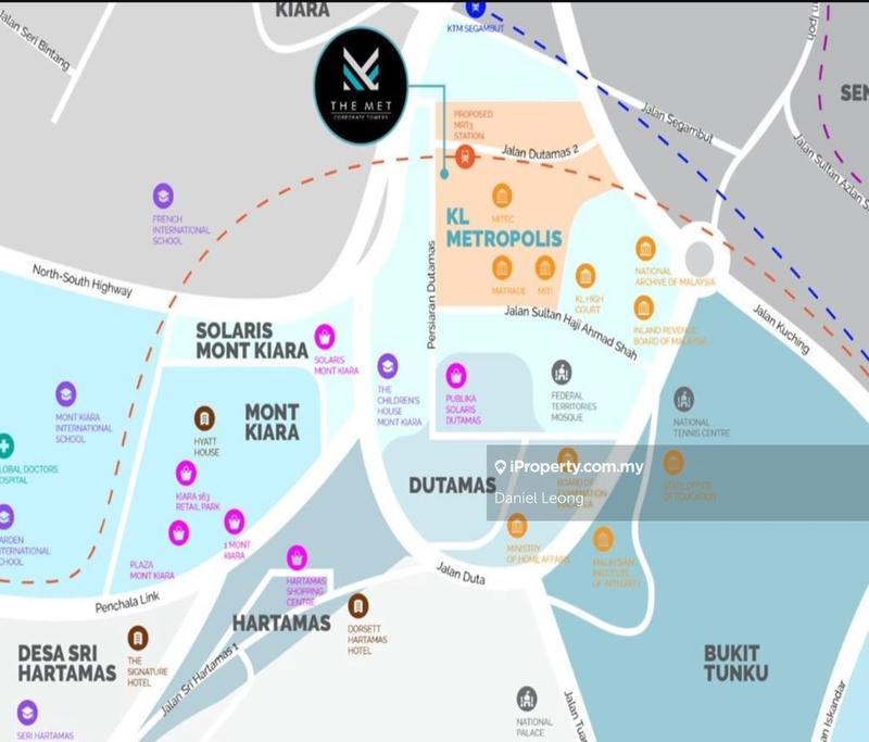 Pejabat untuk Dijual di Solaris Dutamas, Publika, Arcoris Mont Kiara, KL City Centre oleh Daniel Leong - iProperty.com.my