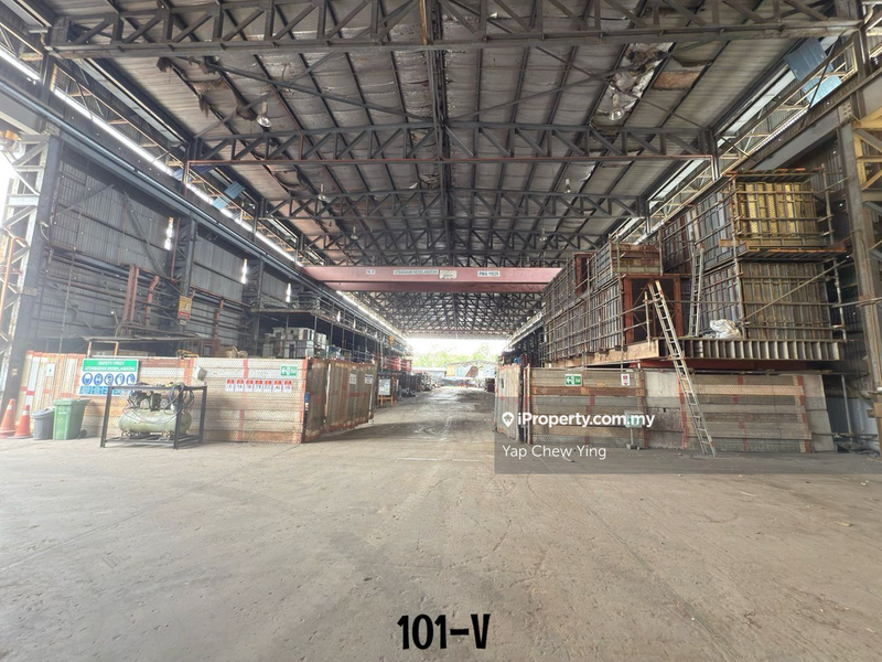 For Rent - 【2.28Acres/ 1,200Amp/ CF Detached Factory】 Hicom Glenmarie Sek 26 Shah Alam