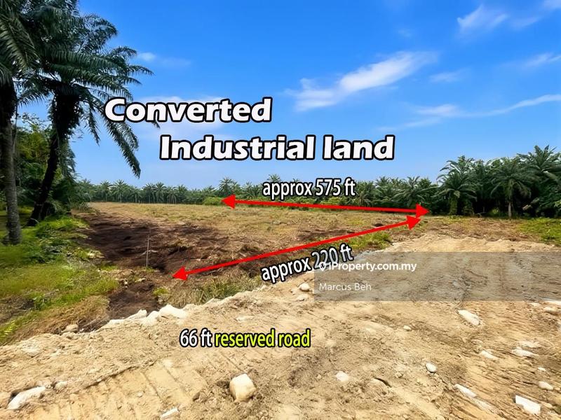 For Sale - CONVERTED Freehold ( 3 acres ) Industrial Land @ Telok Panglima Garang