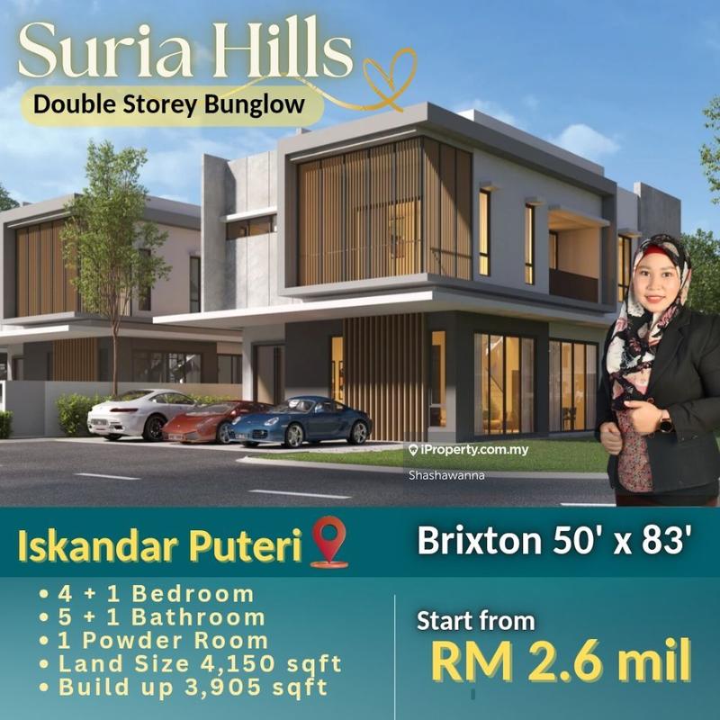 Bungalow House untuk Dijual di Suria Hill Iskandar Puteri, Iskandar Puteri (Nusajaya) oleh Shashawanna - iProperty.com.my