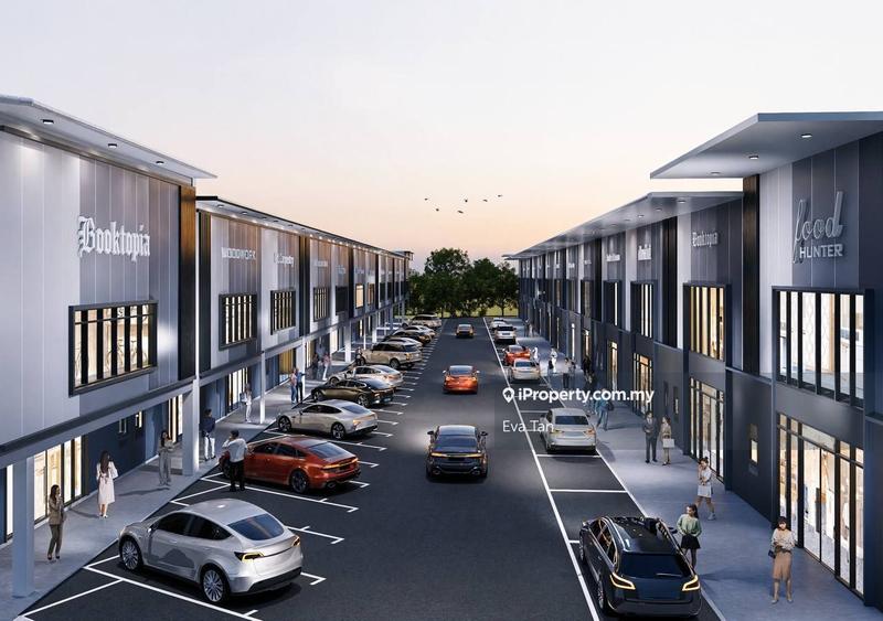 For Sale - Kulai Indahpura 1.5 Storey Terrace Retails Warehouse
