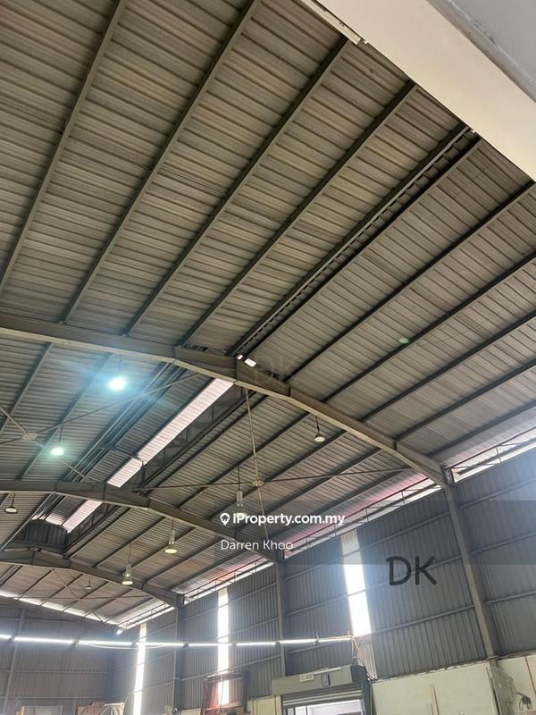 For Rent - Pandamaran 1.5 Storey Semi-D Factory Warehouse Land size 9k+ sqft