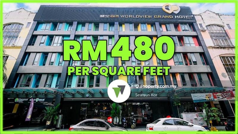 For Sale - ⭐ 4 Adjoining of 6sty Lot ⭐ RM480 psf ⭐ 98 Rooms ⭐ RM230k / Room ⭐