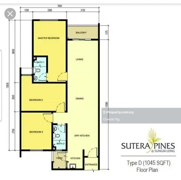 Condominium for Sale in Sutera Pines by Oswald Ng - Master Bedroom - iProperty.com.my