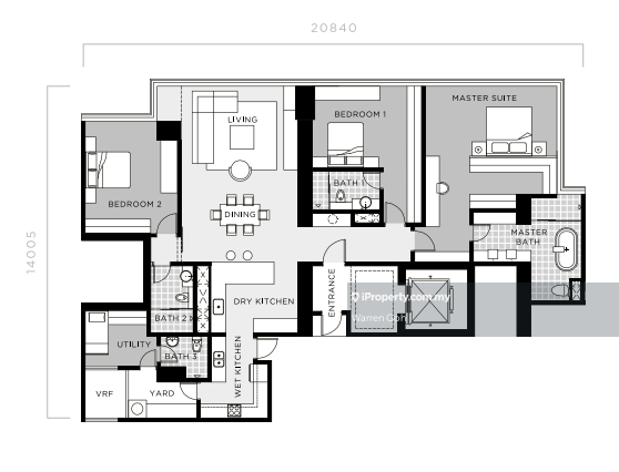 Residensi Servis untuk Disewa di Four Seasons Place oleh Warren Goh - iProperty.com.my