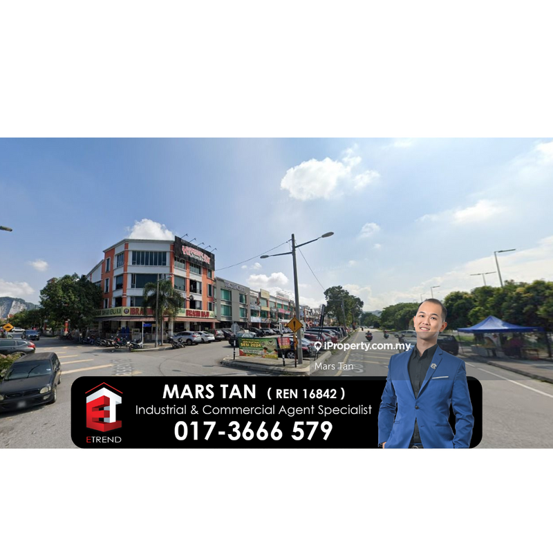 For Sale - Fully Tenanted ROI 5.5% / Facing Main Road【 3 Storey Shop 】Selaseh