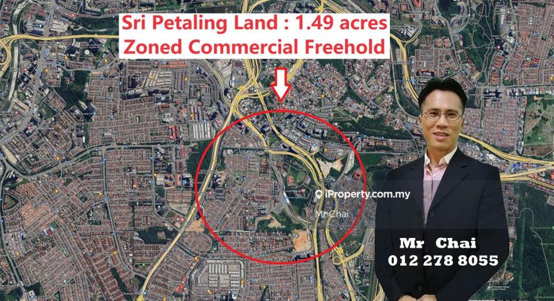 For Sale - 1.4 acres Land ( Zoning Commercial ) @ Happy Garden