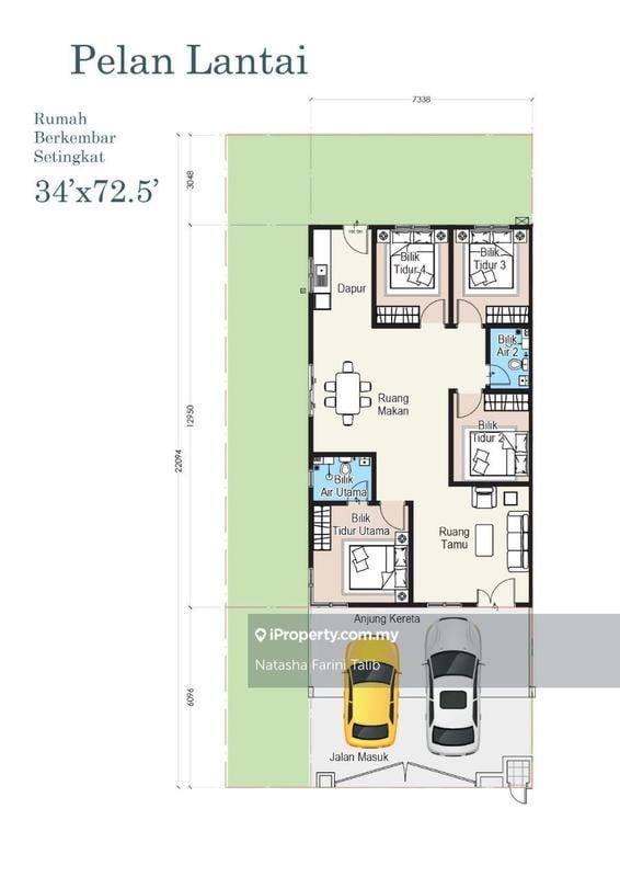 Rumah Teres 2-Tingkat untuk Dijual di Sepang, Selangor oleh Natasha Farini Talib - iProperty.com.my