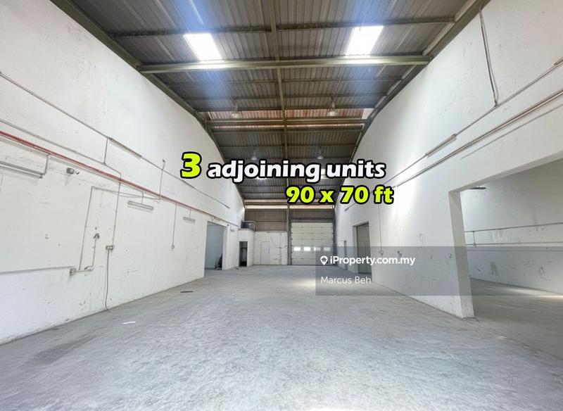 For Rent - 3 Adjoining Warehouse ( 6300 sf) @ USJ 1, Subang Jaya