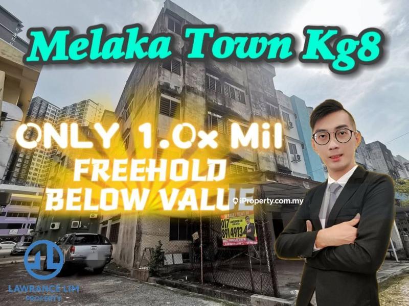 For Sale - Melaka Town Kampung Lapan #FREEHOLD 5sty CORNER LOT Shop