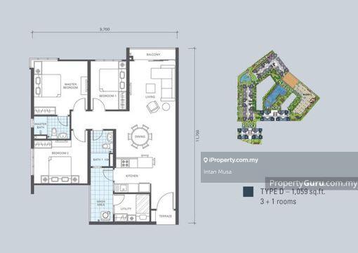Residensi Servis untuk Dijual di KL Traders Square oleh Intan Musa - iProperty.com.my