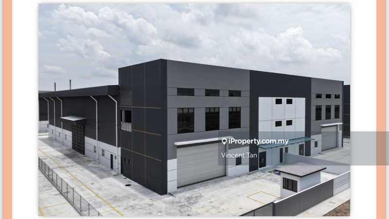 For Rent - BRAND NEW | 5min SKVE | ETP @ KIIP JENJAROM BANTING INDUSTRIAL BUSINESS PARK | SEMI-D FACTORY