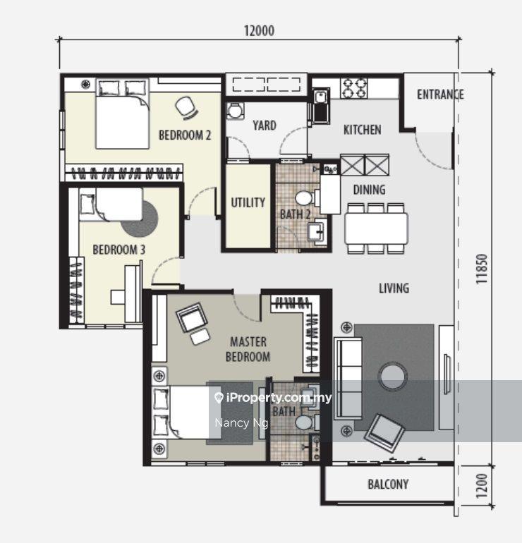 Kondominium untuk Dijual di The Sky @ Tripark oleh Nancy Ng - iProperty.com.my