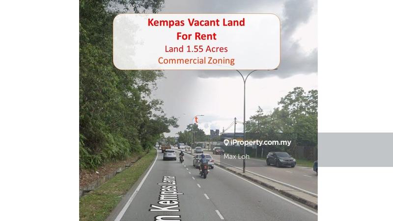 For Rent - Kempas, Vacant Land, Commercial Zoning, Land 1.55 Acres