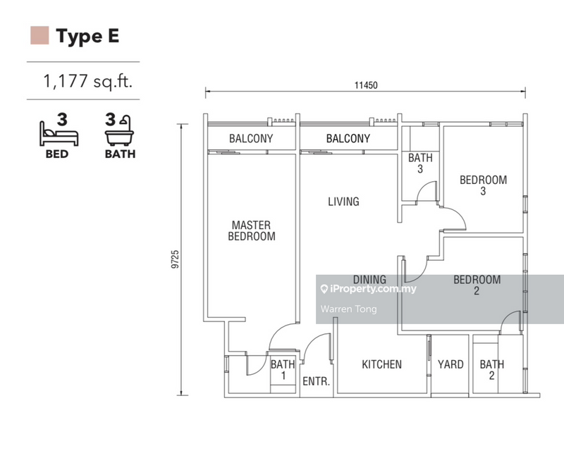 Residensi Servis untuk Dijual di Paragon Gateway oleh Warren Tong - iProperty.com.my