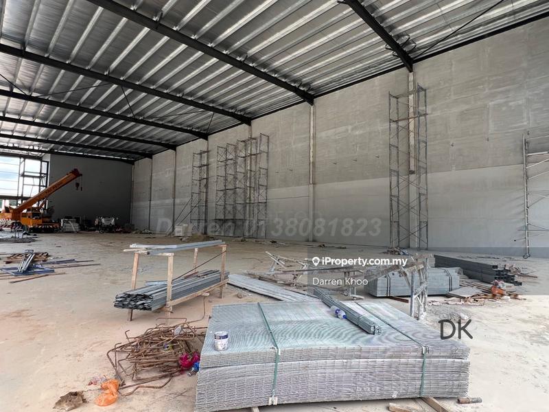 For Rent - Pandamaran @ Port Klang , Brand New Semi-D Factory Warehouse 20k+sqft with high ceiling