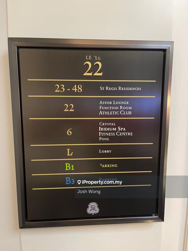 Service Residence for Sale in St Regis by Josh Wong - iProperty.com.my