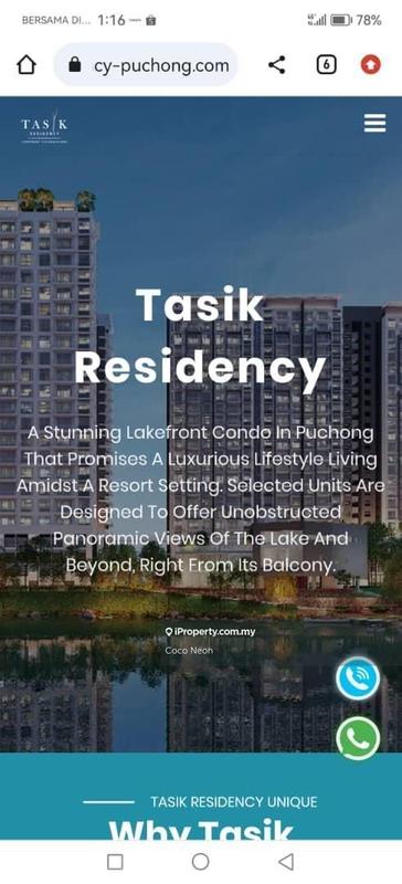 Kondominium untuk Disewa di Tasik Residency oleh Coco Neoh - iProperty.com.my