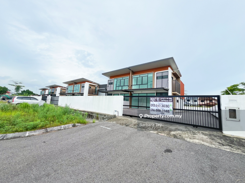 For Rent - NEW DS SemiD warehouse @ Ecopark, 6mile, near Airport, Kuching