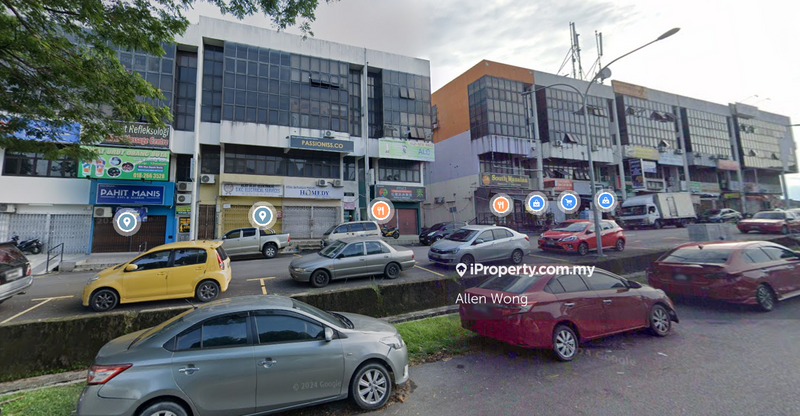 For Sale - Sri Gombak 4 Storey Shop Lot Freehold Facing Main Road SG 3