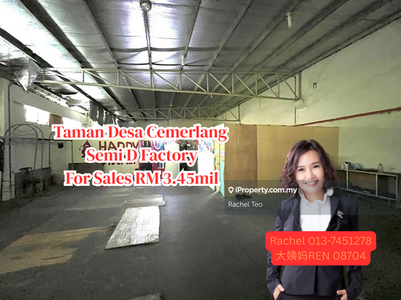 For Sale - Taman Desa Cemerlang