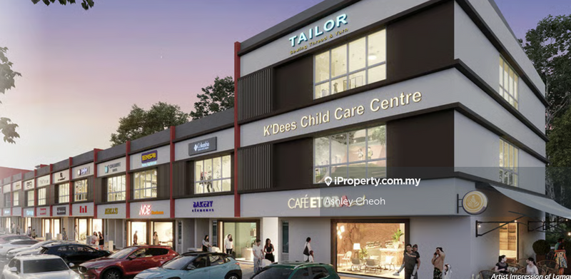 For Rent - [3-STOREY CORNER NEW SHOPLOT] @ Laman Idaman, Bukit Jelutong, Shah Alam