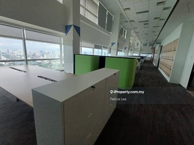 For Sale - Penthouse Office With KLCC & Lake Garden View