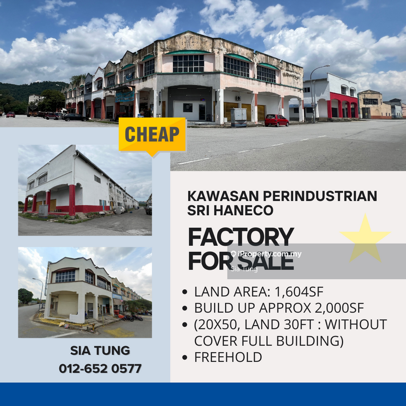 For Sale - Semenyih Sri Haneco, Villaraya Industrial Park